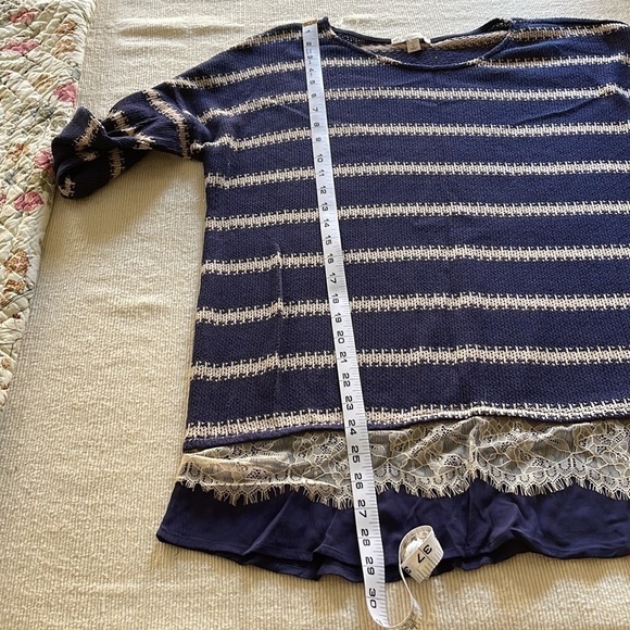 CB established 1962 Layered Look Long Sleeve Knit Sweater. Size L. P2/A1601 - Picture 8 of 8